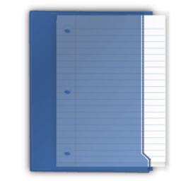 Folder blue icon 256x256