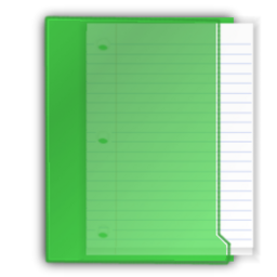 Folder green icon 256x256