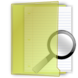 Folder searched icon 256x256