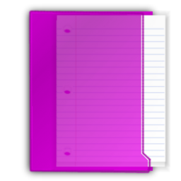 Folder violet icon 256x256