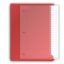 Folder red icon 64x64