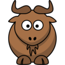 Animals gnu icon
