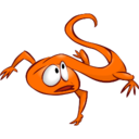 Animals lizard eft icon