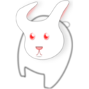 Animals rabbit face icon