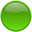 Button green icon 128x128