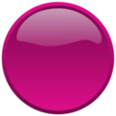 Button purple icon