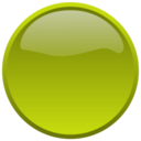 Button yellow icon