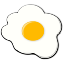 Food fried egg sunny icon