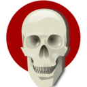 Human skull icon