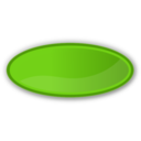 Oval green icon 128x128