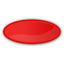 Oval red icon