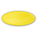 Oval yellow icon