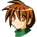 People kid head icon