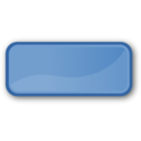 Rectagle blue icon