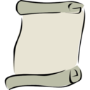 Scroll blank icon