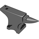 Tools anvil icon