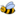 Animals bumble bee icon 16x16