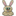 Animals rabbit icon 16x16