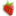 Food strawberry with light shadow icon 16x16