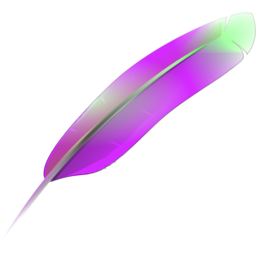 Animals feather icon 256x256