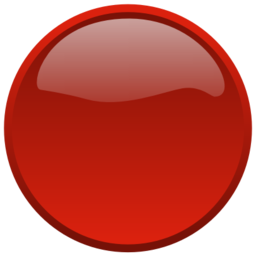 Button red icon 256x256