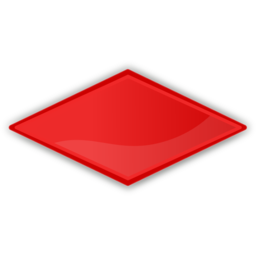 Diamond red icon 256x256