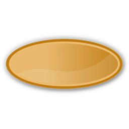 Oval tan icon 256x256