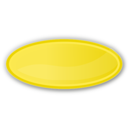 Oval yellow icon 256x256