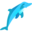 Animals dolphin icon 32x32