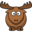 Animals elk icon 32x32