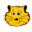 Animals hamster face icon 32x32