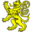 Animals lion rampant icon 32x32