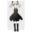 People girl anime with silver hair icon 32x32