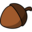 Plant acorn icon 32x32