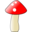 Plant mushroom icon 32x32