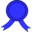 Ribbon blue icon 32x32