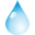 Water drop icon 32x32