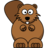 Animals beaver icon 48x48