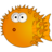 Animals blowfish icon 48x48