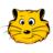 Animals hamster face icon 48x48
