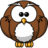 Animals owl icon 48x48