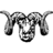 Animals ram dall sheep ram stylized icon 48x48