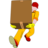 People delivery icon 48x48