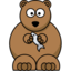 Animals bear icon 64x64