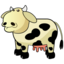 Animals cow icon 64x64