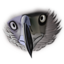 Animals eagle face icon 64x64