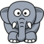 Animals elephant icon 64x64