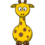 Animals giraffe icon 64x64
