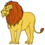 Animals lion icon 64x64