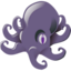 Animals octopus icon 64x64